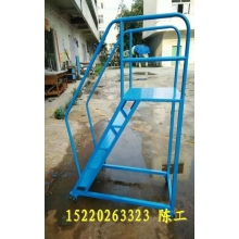 移動登高梯，倉庫登高車