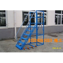 移動登高梯，倉庫登高車